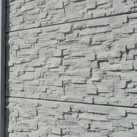 Textura Alpine em betão cinzento, aproximação